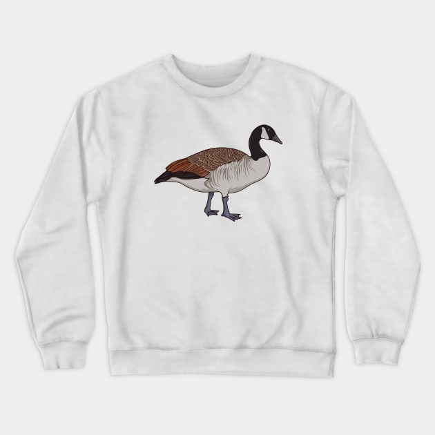 Drawing of a Canada Goose Crewneck Sweatshirt by Modern Medieval Design